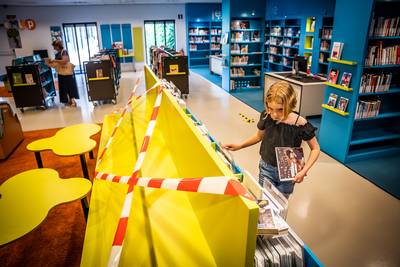 Bibliotheek alleen open voor halen en brengen