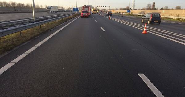 File door ongeval op A50, rijstroken weer vrij