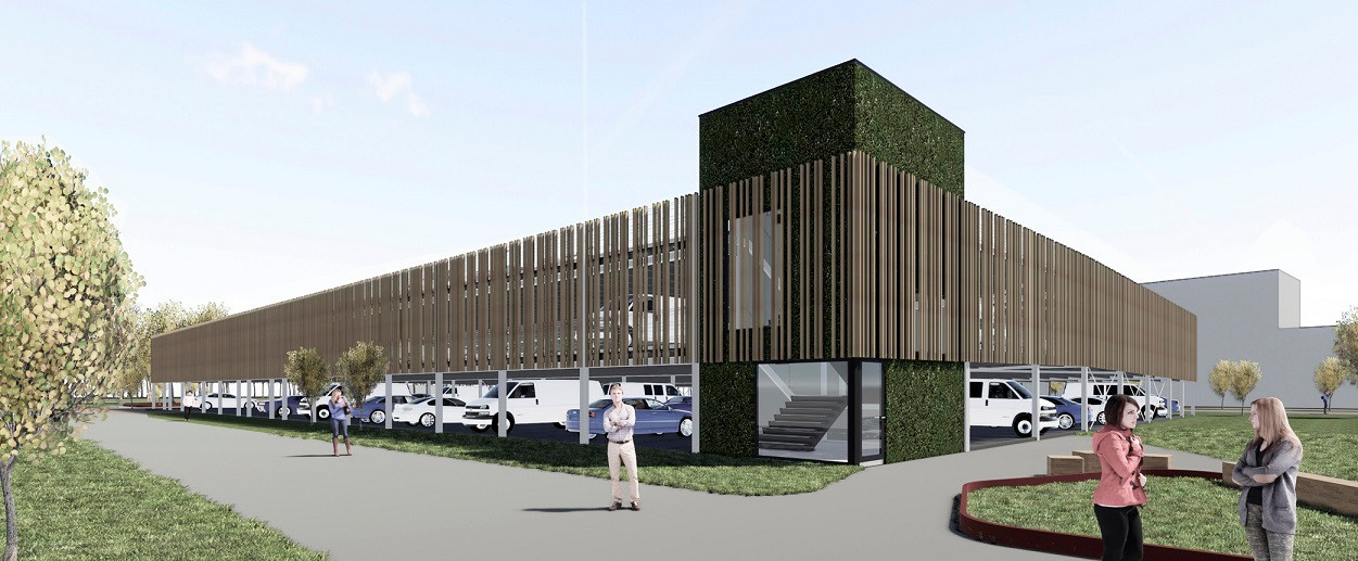 Parkeergarage eerste teken van nieuwe Fontyscampus Eindhoven Foto AD.nl