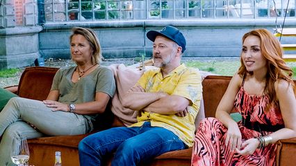 4. Loredana, Henk Rijckaert, Junior Planckaert en Kirsten Flipkens