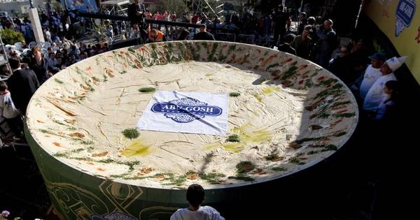 Le Record Du Plus Gros Houmous Du Monde Insolite 7sur7 Be
