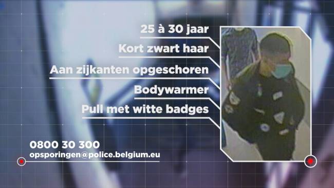 Horloges afgetrokken in parking in Brussel