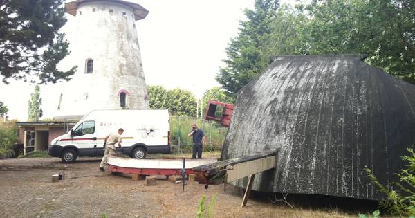 Molen Reek krijgt zijn kap terug