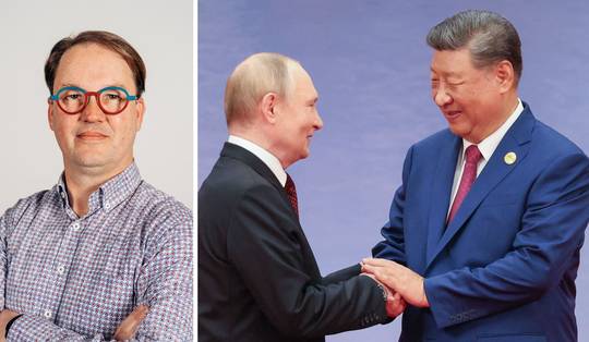 Ook in Peking daagt het besef dat dit zwalpende Rusland meer een loodzwaar blok aan het been is dan een partner voor de toekomst