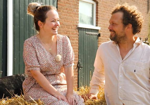 Milou en boer Bastiaan van Boer zoekt vrouw: “Ik was direct verliefd”