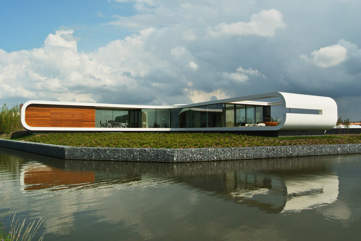 Get Wallpaper New Water Villa Ver Van De Functionele Nederlandse Architectuur HD