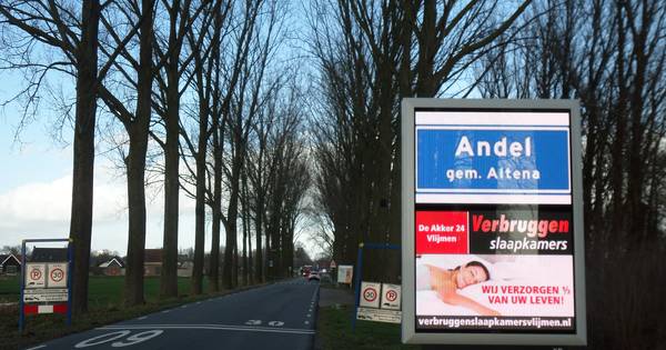 Andel heeft een 'plaatsnaambord', maar dan wel tijdelijk - BD.nl