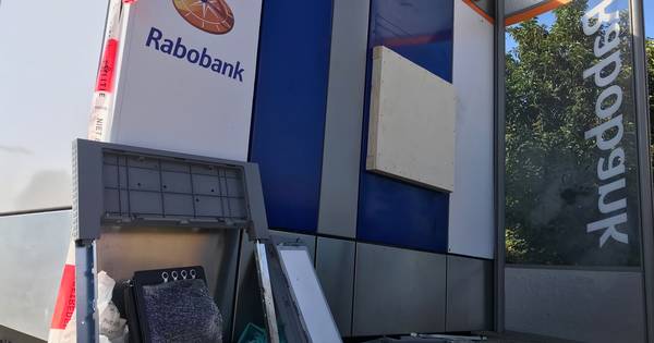 Pinautomaat van de Rabobank opgeblazen in Rossum
