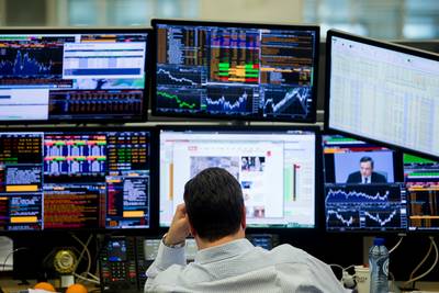 Amsterdamse beurs in het rood om crisis in Italië