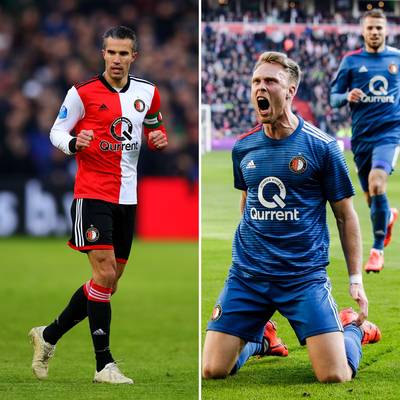 Dilemma voor Feyenoord: Van Persie of Jørgensen in de spits tegen Ajax?