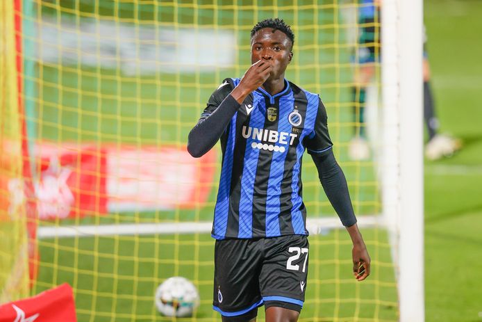 Joker efficace, Youssouph Badji a conforté la victoire de Bruges dans les arrêts de jeu.