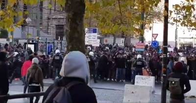 Rellen in Brussel bij demonstratie tegen slavernij