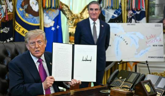 Canadese premier lijkt niet onder de indruk van besluit Trump om Amerikameer te maken van Ontariomeer