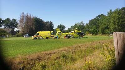Fietser ernstig gewond bij ongeluk in buitengebied Halle