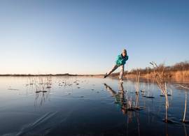Op déze plekken in het land wordt al op natuurijs geschaatst