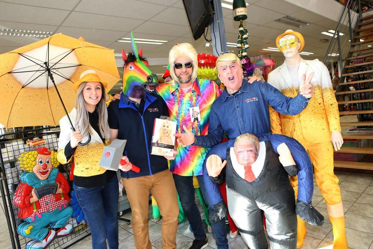 Donald Trump En Pruiken Zijn Hot Scherpenheuvel Zichem In De