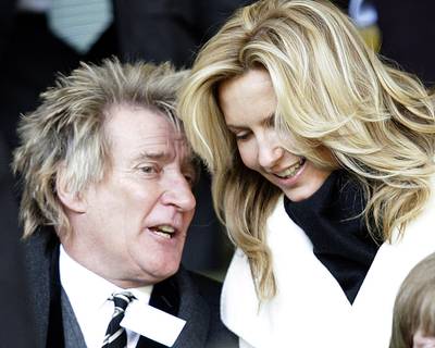 Rod Stewart en zijn Penny hernieuwen trouwgeloften
