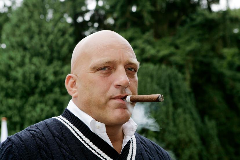 TV-kok Herman den Blijker met sigaar