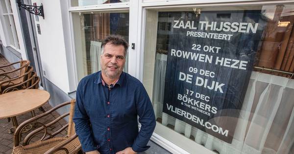 De Dijk vrijdagavond in zaal Thijssen in Vlierden