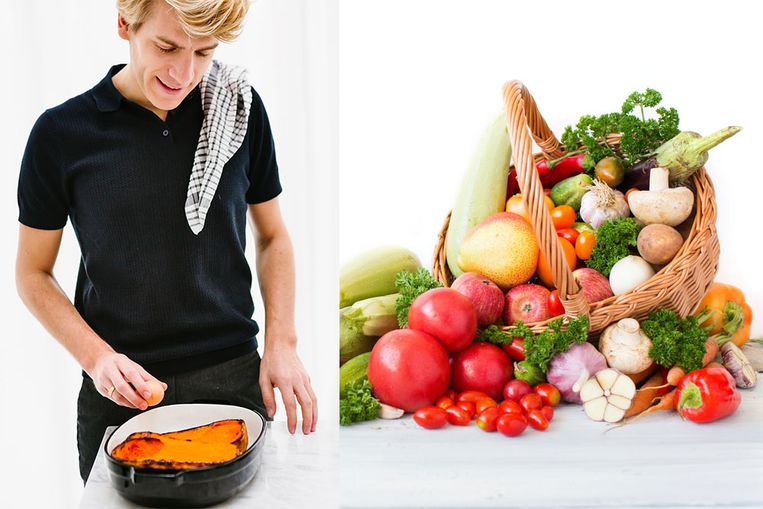 Eet niet minder vlees, maar meer groenten. Niet minder vet, maar meer fruit. Als we een gezond voedingspatroon willen kweken, kunnen we volgens kok en diëtist Michaël Sels beter stoppen met onszelf beperkingen op te leggen. 