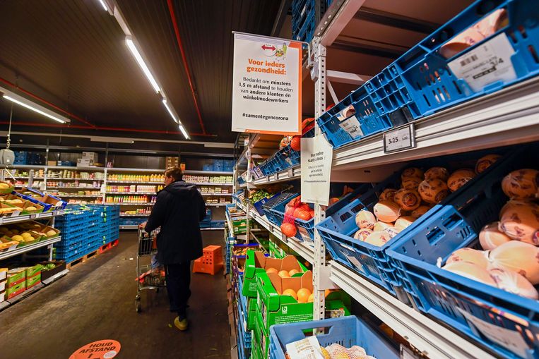 Retailer Colruyt ziet de omzet stijgen.