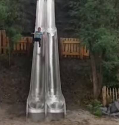 Brabantse speeltuin sluit glijbaan na verontrustende video, jongen komt los van de baan