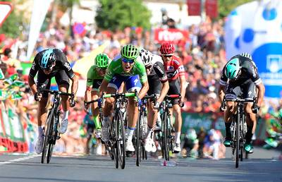 Niemand kan het wiel van Trentin houden