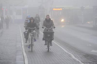 KNMI: Code geel vanwege gladheid