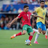 WK voetbal 2026. Marokko bevestigt tegen vijfvoudig wereldkampioen: 1-1 tegen Brazilië