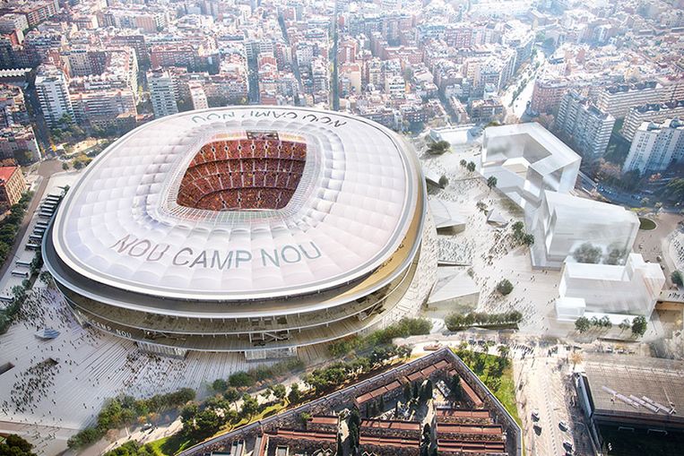 Dit moet de nieuwe naam worden van Camp Nou waarmee FC ...