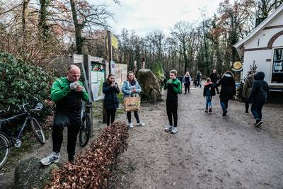 Het bos is opnieuw de grote publiekstrekker: ‘Ik heb hier nog nooit zoveel mensen gezien’