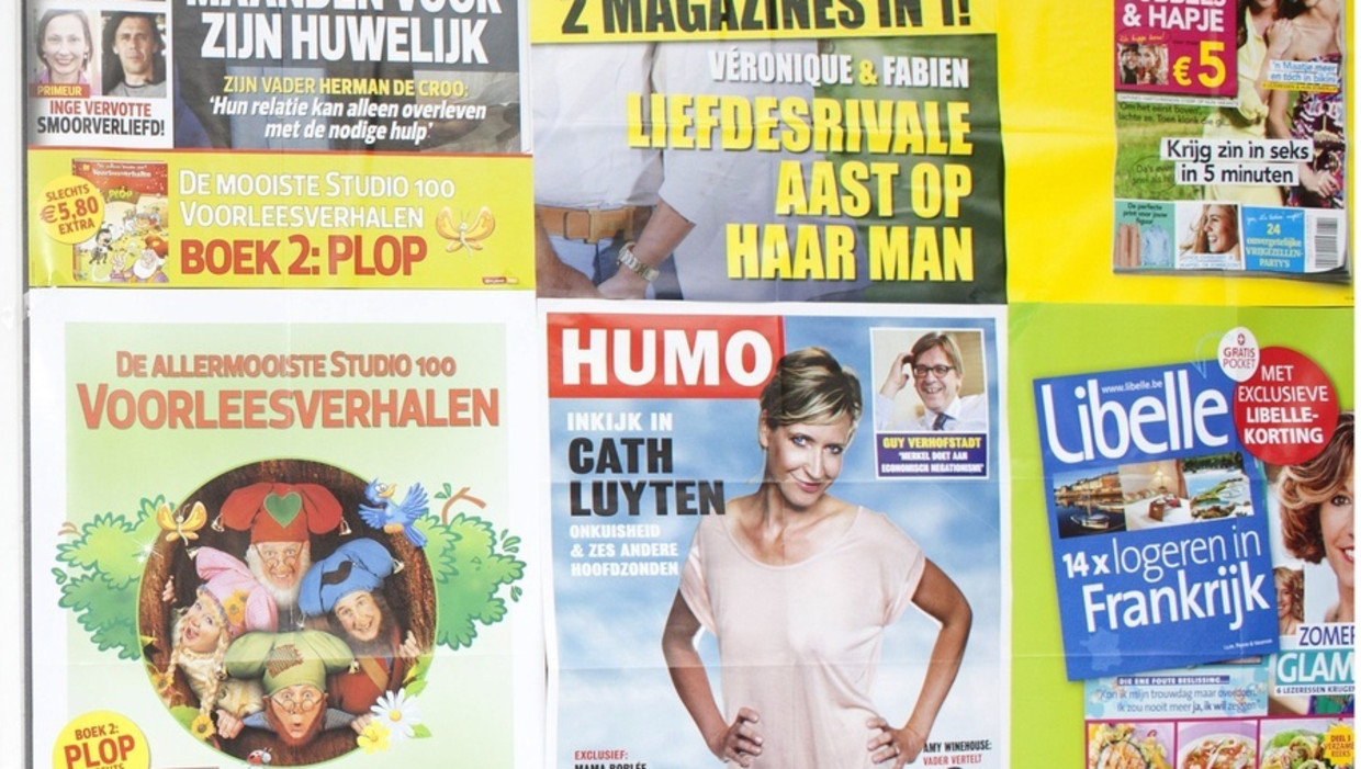 Kranten en weekbladen blijven lezers verliezen | De Morgen