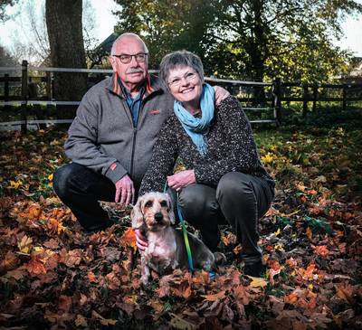 Baasjes van teckel Limo verbijsterd over terugkeer na 11 jaar: ‘Ze reageert ook weer op haar naam’