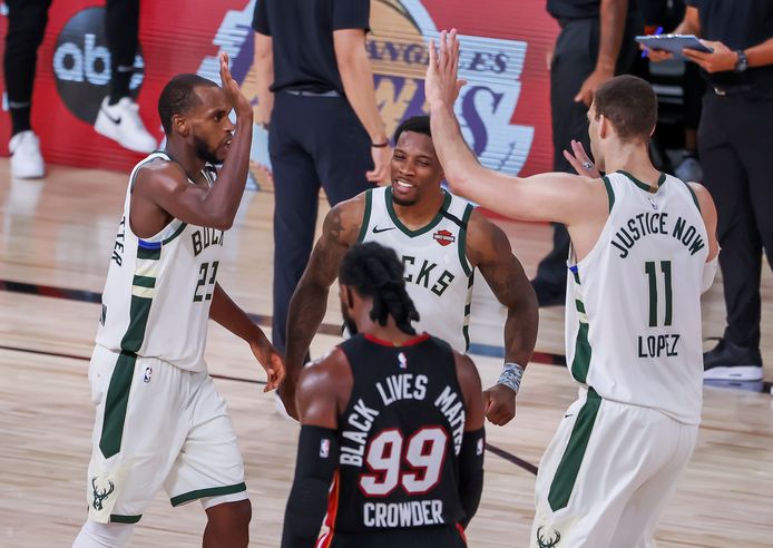 Milwaukee Bucks verslaat Miami Heat na verlenging.