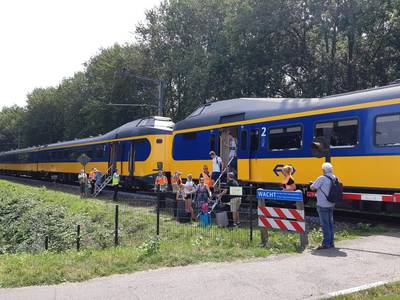 ‘Met 50 graden in een gestrande trein worden passagiers snel chagrijnig’