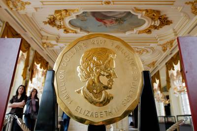 Duitse politie toont videobeelden dieven enorme gouden munt