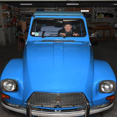 De grootste Citrofiel, dat moet wel Wiel (85) uit Mill zijn