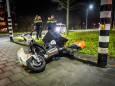 Automobilist schept maaltijdbezorger op scooter in Eindhoven