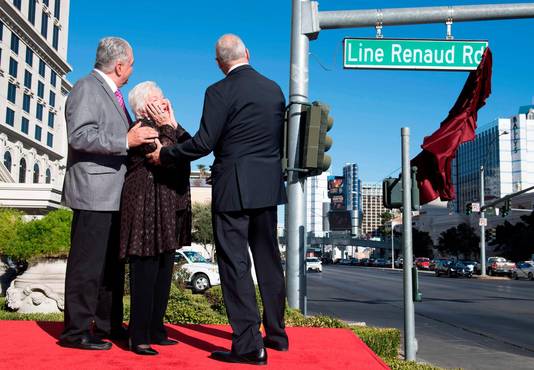 Line Renaud A Sa Propre Rue A Las Vegas People 7sur7 Be
