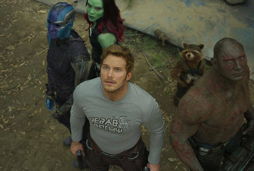 Chris Pratt in Guardians of the Galaxy 2