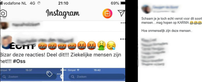 Een voorbeeld van een heksenjacht op Facebook