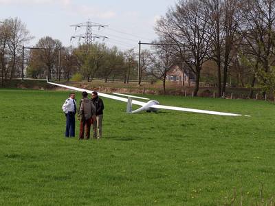 Slecht weer: 13 van de 20 zwevers maken 'noodlanding'