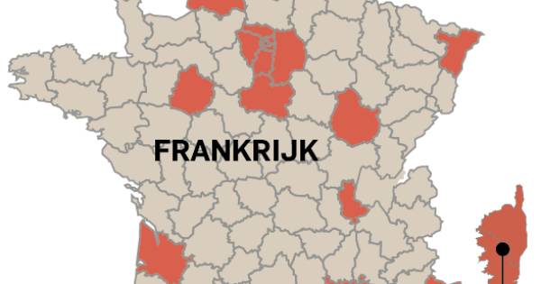 Waarschuwing Voor Weer Zeven Regio S Kwart Van Frankrijk Is Nu Rode Zone Buitenland Ad Nl