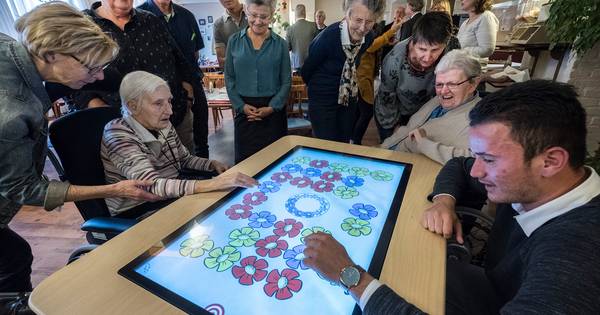 Met moderne tafel terug naar vroeger