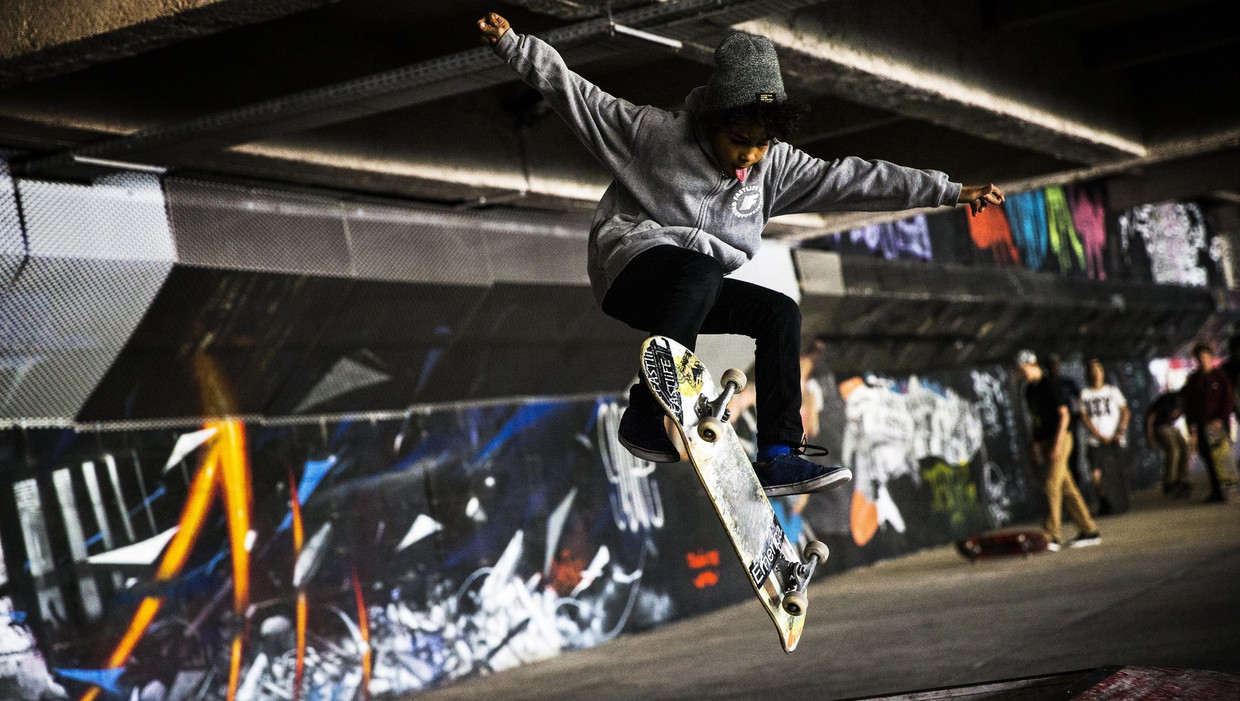 Gent bouwt grootste skatepark van België | De Morgen