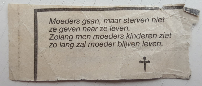 Ode Aan Mijn Moeder Kon Ik Maar Naar Mijn Moeder Gaan Dan