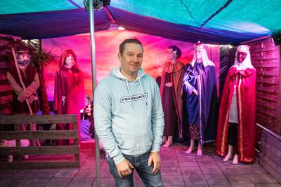 Kerstmis is deel van het leven van Needenaar Herbert Leussenkamp geworden