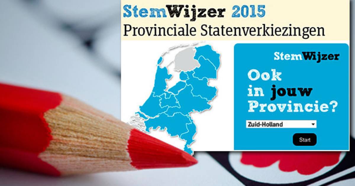 Statenverkiezingen 2015 Wat Stem Jij Binnenland Ad Nl
