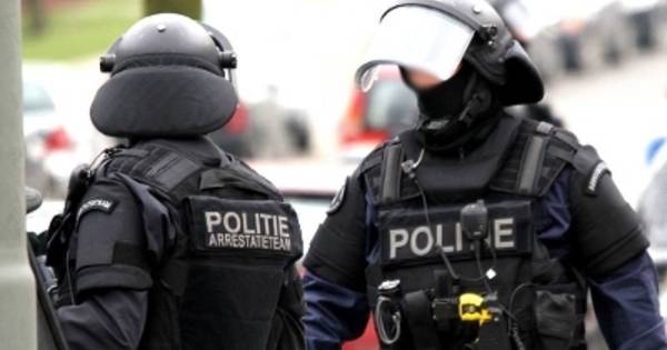 Aanhouding door arrestatieteam in Poortvliet