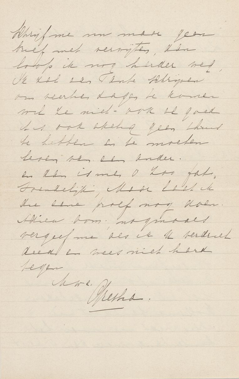 Met Het Verdwijnen Van De Brief Verdwijnt Ook De Mogelijkheid Een Kijkje Te Nemen In Iemands Gedachten De Volkskrant